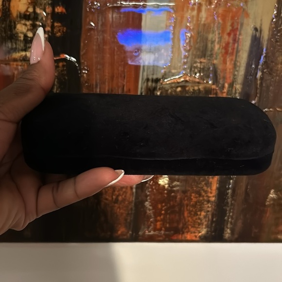 New Gucci Glasses case black classic velvet - Picture 3 of 5